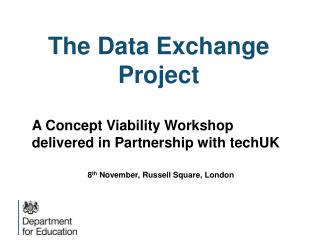 The Data Exchange Project