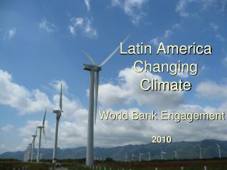 Latin America Changing Climate
