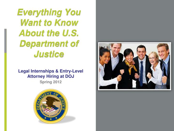 everything you want to know about the u s department of justice