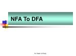 NFA To DFA - slide 1