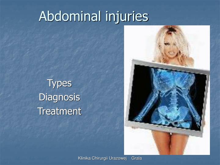 abdominal injuries