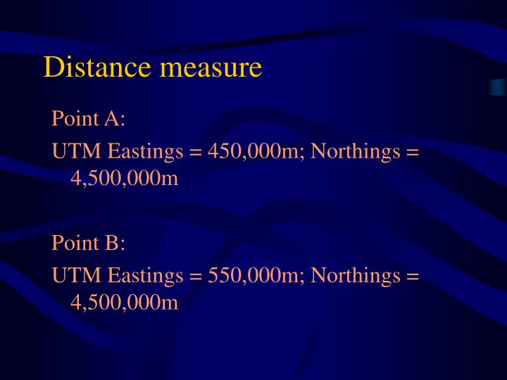 distance measure