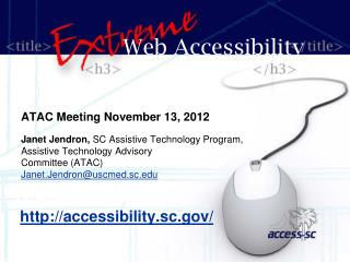ATAC Meeting November 13, 2012