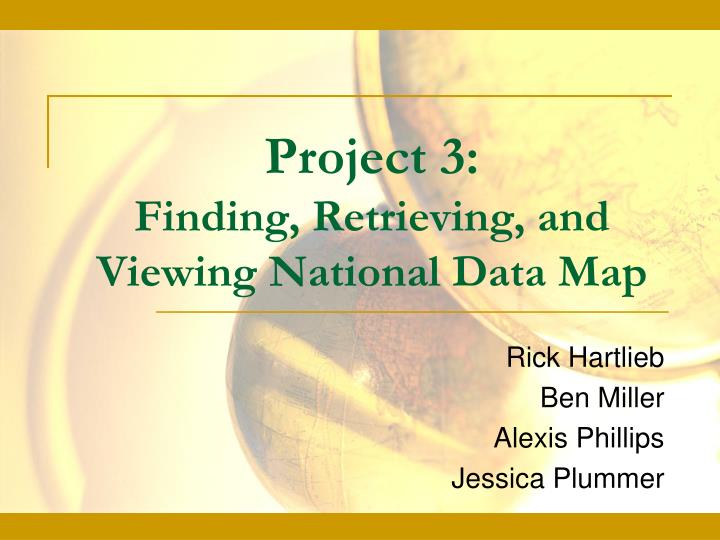 project 3 finding retrieving and viewing national data map