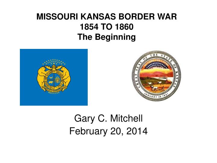 missouri kansas border war 1854 to 1860 the beginning