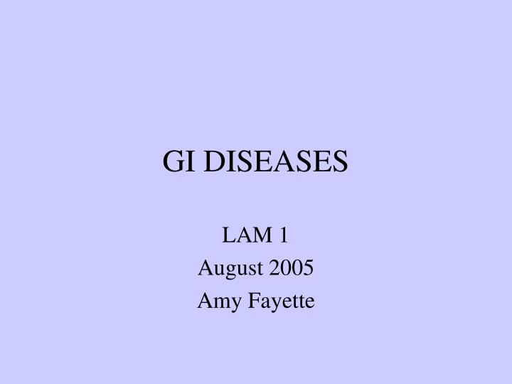 gi diseases