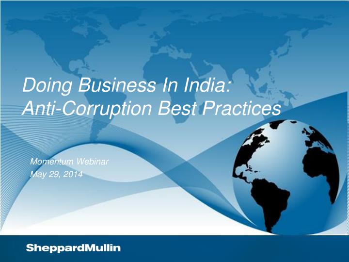 doing business in india anti corruption best practices