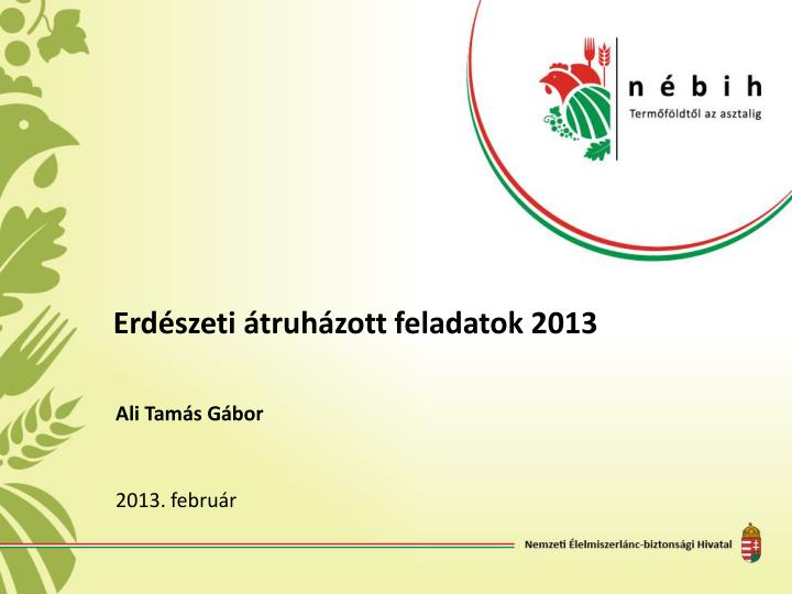 erd szeti truh zott feladatok 2013