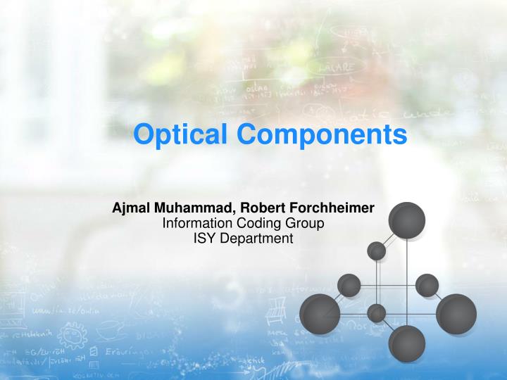 optical components