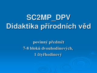 sc2mp dpv didaktika p rodn ch v d