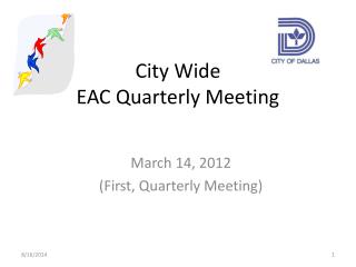 City Wide EAC Quarterly Meeting