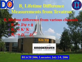 B s Lifetime Difference Measurements from Tevatron