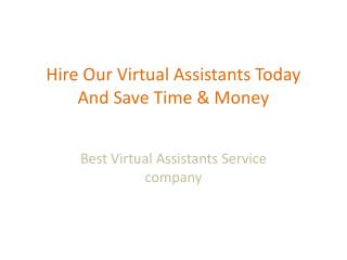 hire a virtual assistant | Best virtual assistants services