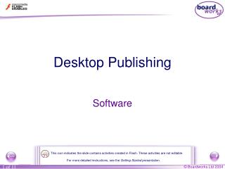 Desktop Publishing