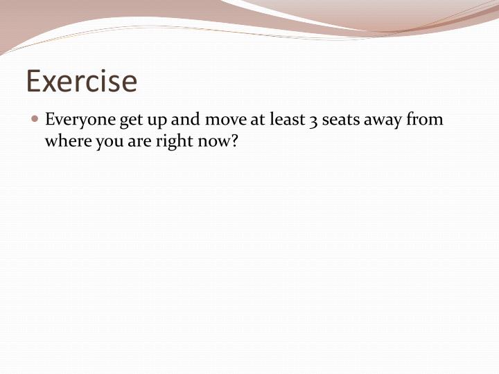 exercise