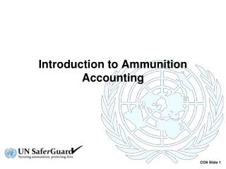 Introduction to Ammunition Accounting