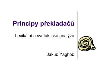 principy p eklada