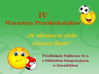 iv warsztaty przedszkolak w