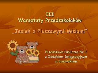 iii warsztaty przedszkolak w