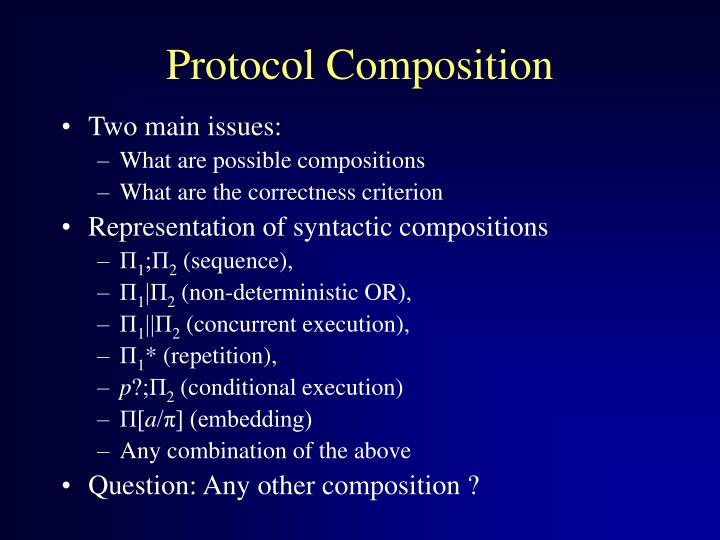 protocol composition