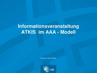informationsveranstaltung atkis im aaa modell