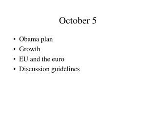october 5