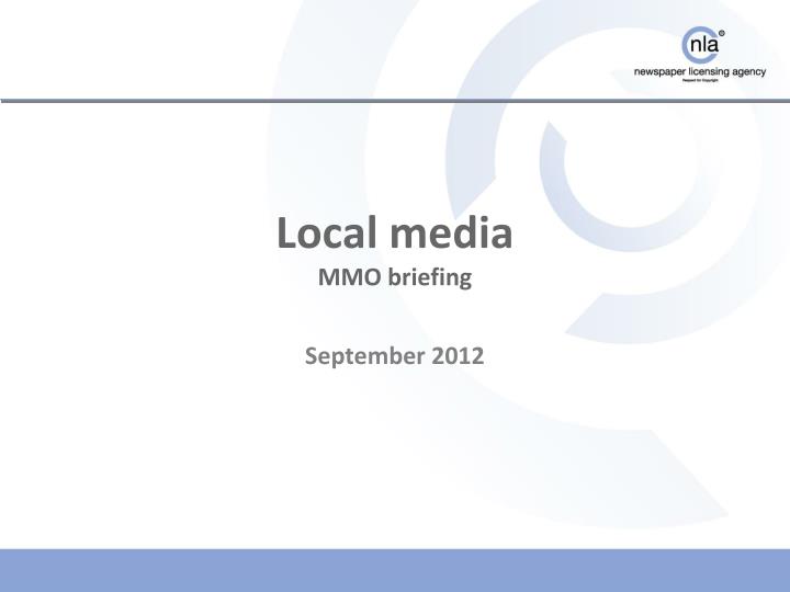 local media mmo briefing