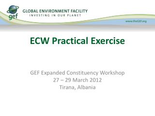 ECW Practical Exercise