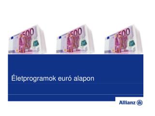 letprogramok eur alapon