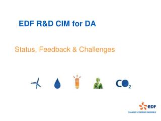 EDF R&amp;D CIM for DA