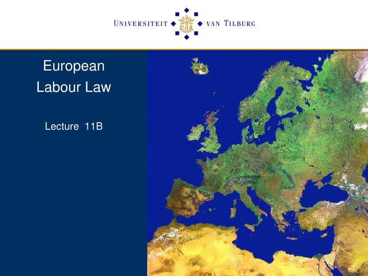 european labour law lecture 11b