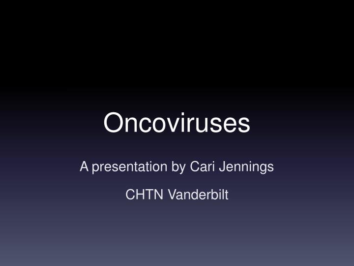 oncoviruses