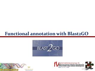 Functional annotation with Blast2GO