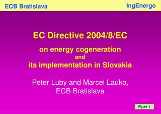 EC Directive 2004/8/EC on energy cogeneration and its implementation in Slovakia