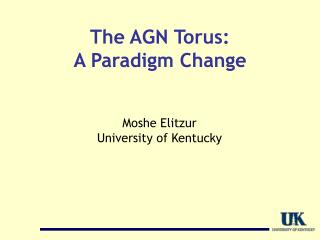 The AGN Torus: A Paradigm Change