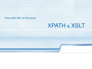 xpath xslt