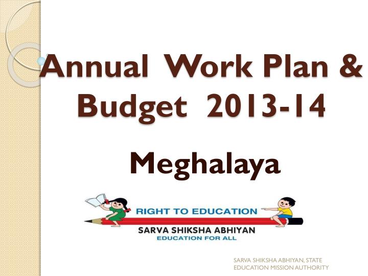 annual work plan budget 2013 14