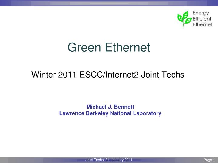 green ethernet