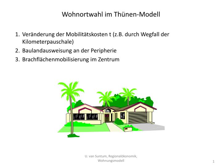 wohnortwahl im th nen modell