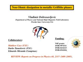 Non-Ohmic dissipation in metallic Griffiths phases