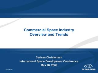 Commercial Space Industry Overview and Trends