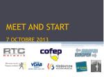 MEET AND START 7 OCTOBRE 2013 - slide 1