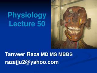 Physiology Lecture 50