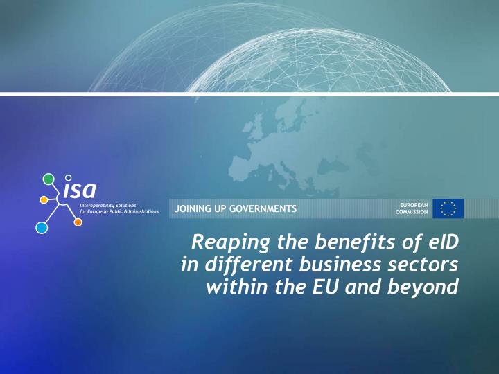 reaping the benefits of eid in different business sectors within the eu and beyond