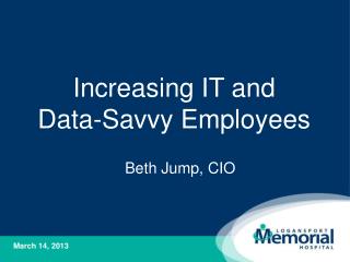 Increasing IT and Data-Savvy Employees