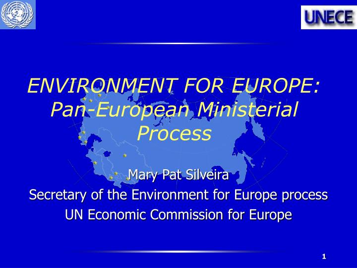 environment for europe pan european ministerial process