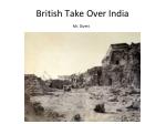 British Take Over India - slide 1