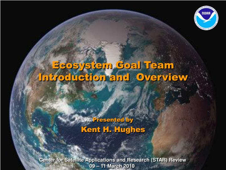 ecosystem goal team introduction and overview