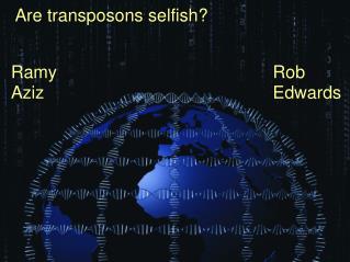 Are transposons selfish?