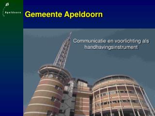 gemeente apeldoorn